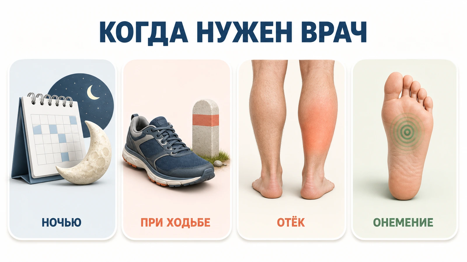 Тревожные признаки при судорогах у мужчин