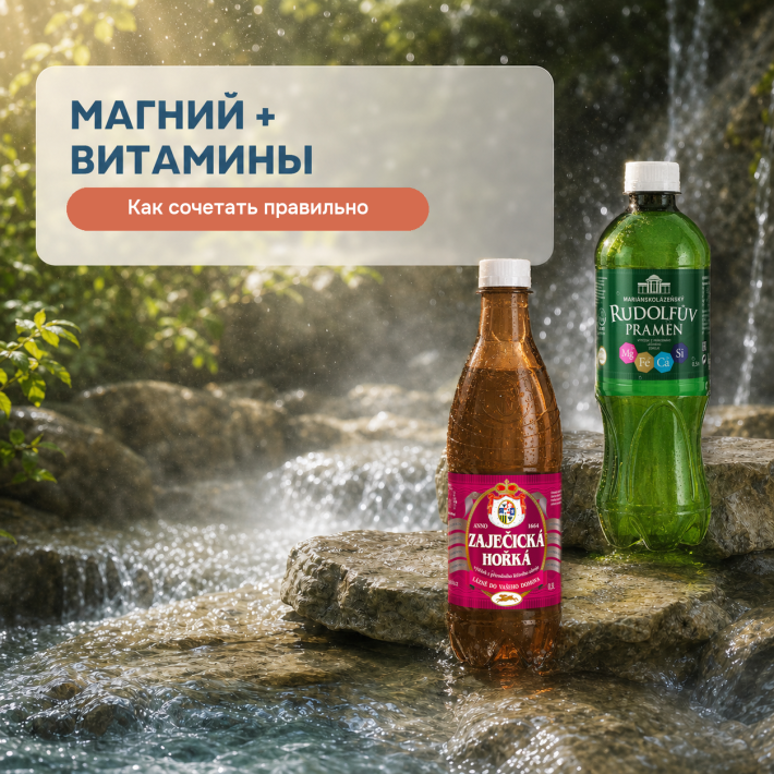 Магний и витамины: с чем сочетать и как принимать