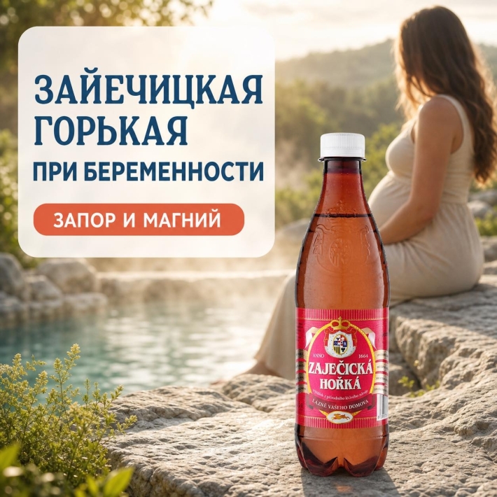 Зайечицкая Горькая при беременности: при запорах и как источник магния