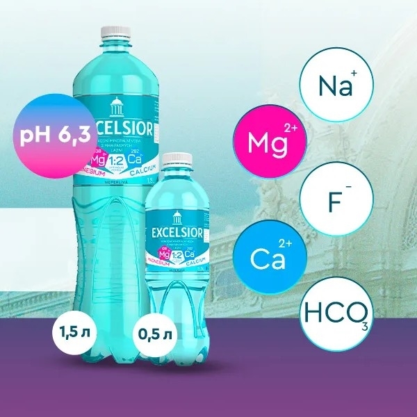 Новинка: Эксельсиор — вода баланса