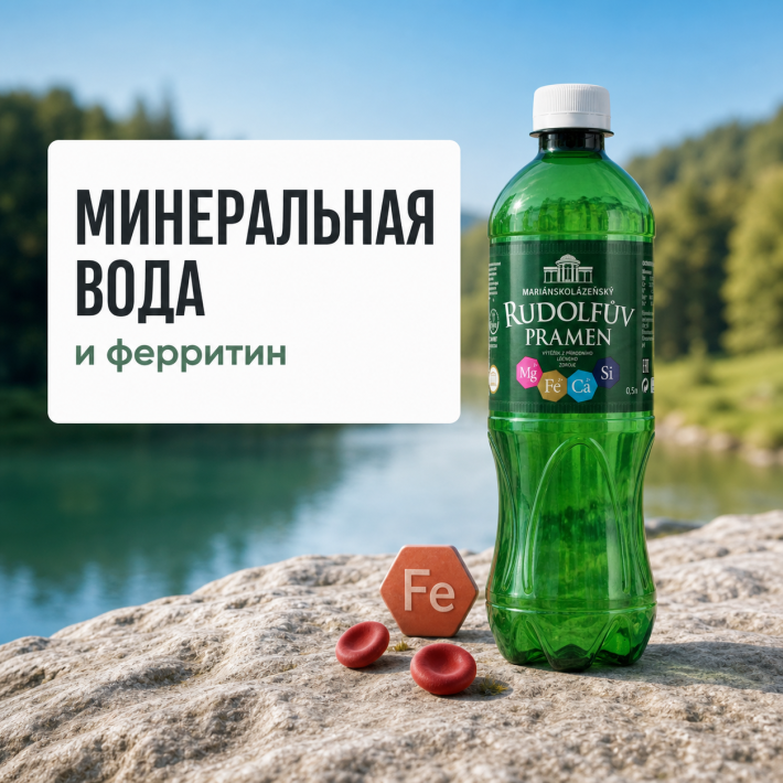 Минеральная вода и ферритин: как поддержать запасы железа