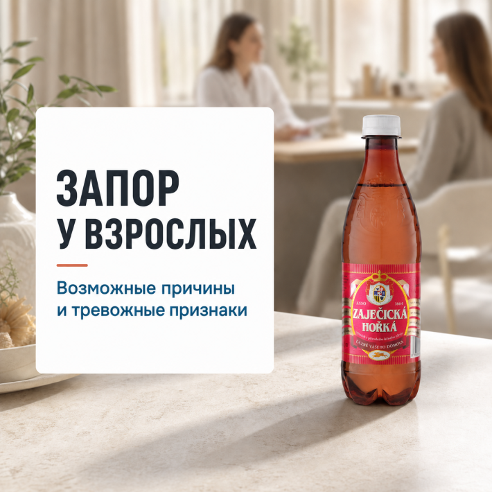 Запор у взрослых: возможные причины и тревожные признаки