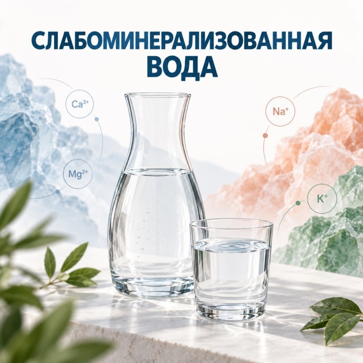 Слабоминерализованная вода: что это значит и какие марки выбрать