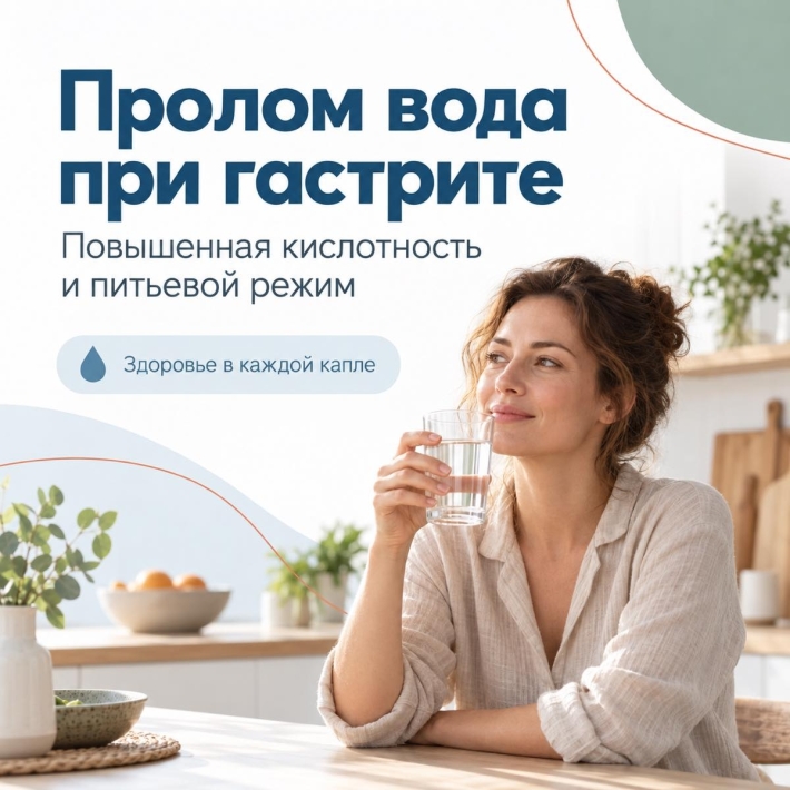Пролом вода при гастрите с повышенной кислотностью