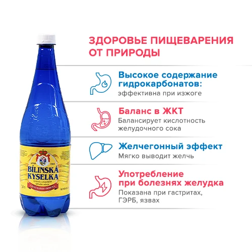 минералка Белинская Киселка 1L