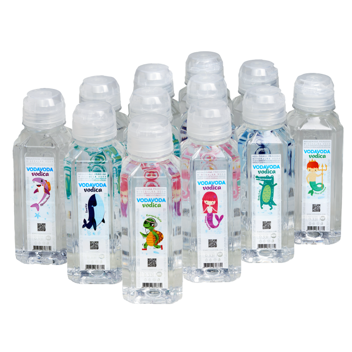 VODAVODA 0,33 л, негазированная, детская крышка
