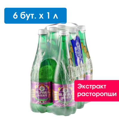 Билинска Киселка с расторопшей 1 литр, природ. газ.