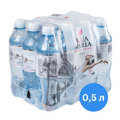 Аква Мария/Aqua Maria 0,5 литра, газированная PROMO