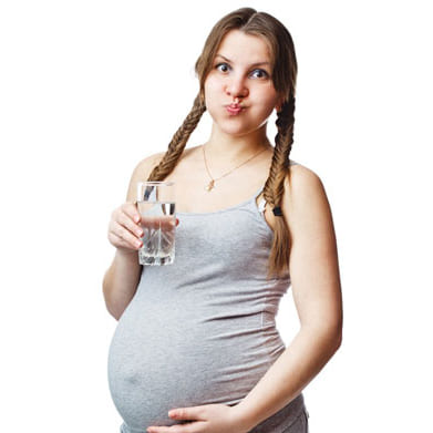 Минеральная вода и беременность