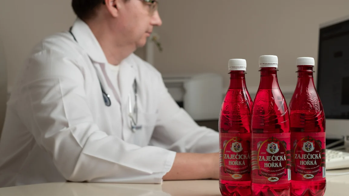 Зайечицкая Горькая - минеральная вода для тюбажа печени